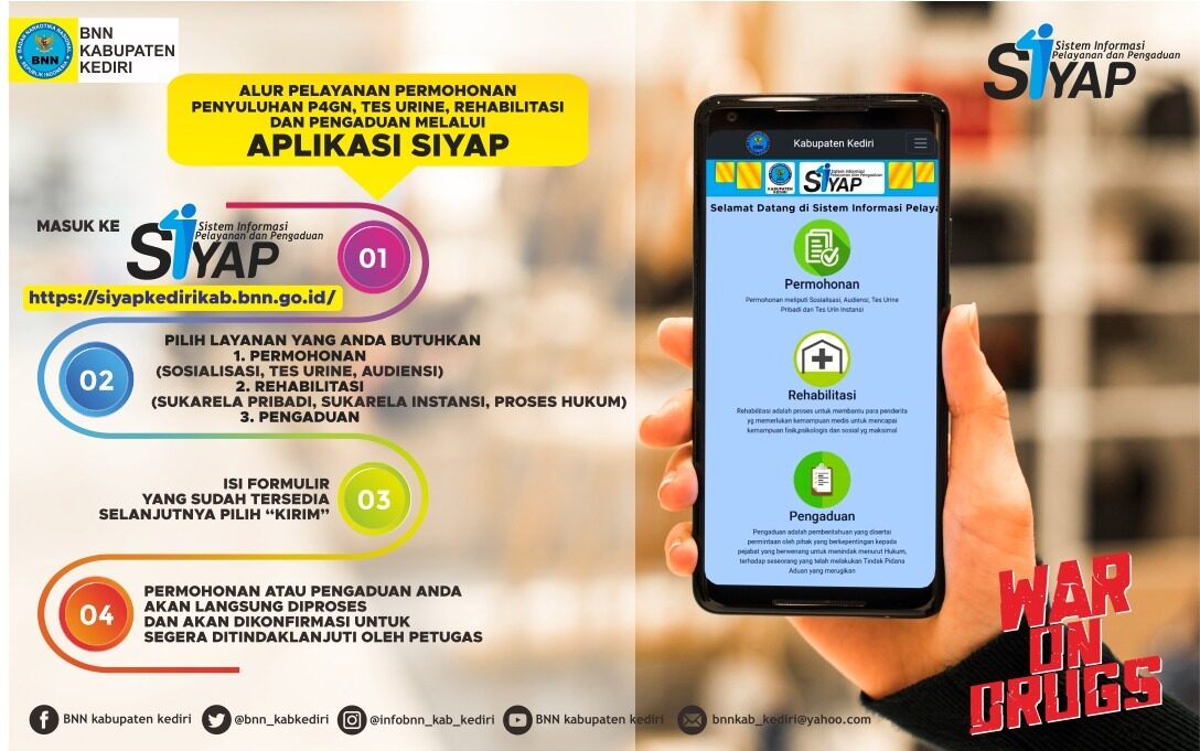 BNN Kabupaten Kediri Aplikasi SIYAP BNN Kabupaten Kediri Aplikasi SIYAP