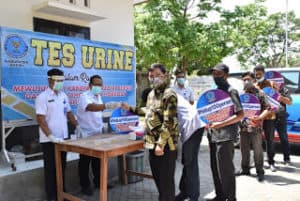 BNN Kabupaten Kediri Bersama Perangkat Desa Kecamatan Gampengrejo Siap Wujudkan Desa Bersinar (Bersih Narkoba)