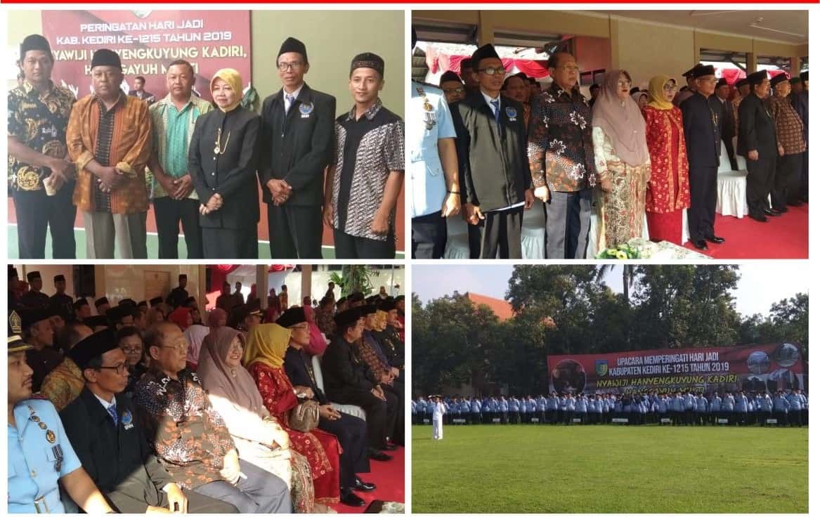 UPACARA MEMPERINGATI HARI JADI KABUPATEN KEDIRI KE 1215