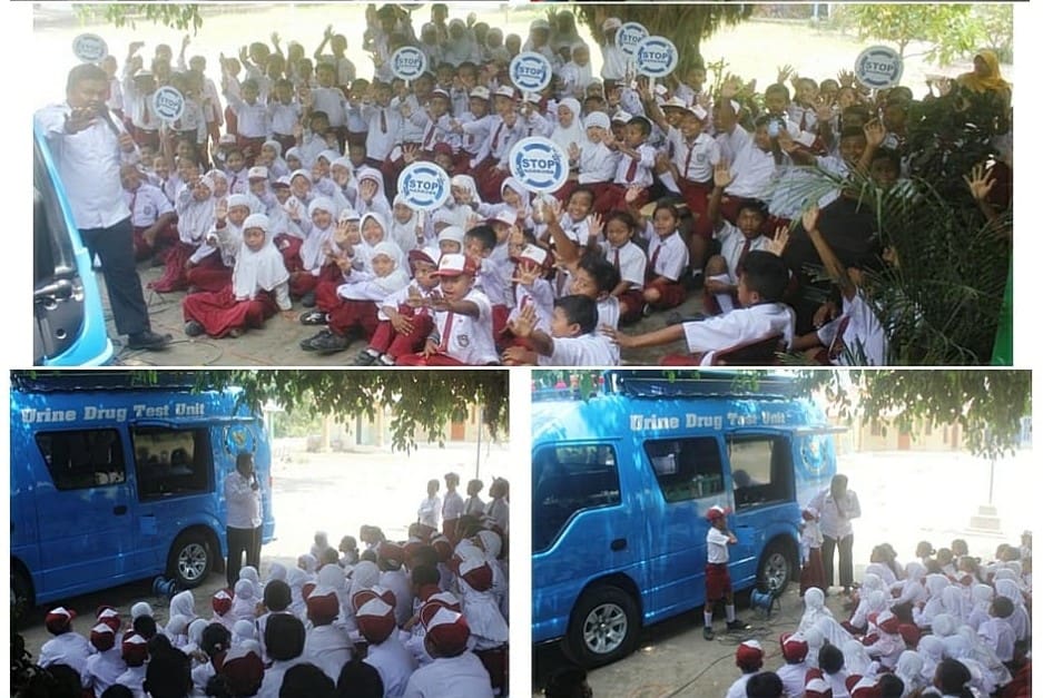 SOSIALISASI P4GN PADA SISWA SDN TEMPUREJO WATES KEDIRI