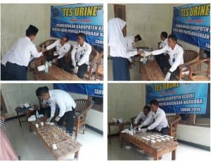 SOSIALISASI P4GN DAN TEST URINE PADA SISWA MTs MIFTAHUL HUDA KEC .KAYEN KIDUL KAB. KEDIRI SOSIALISASI P4GN DAN TEST URINE PADA SISWA MTs MIFTAHUL HUDA KEC .KAYEN KIDUL KAB. KEDIRI