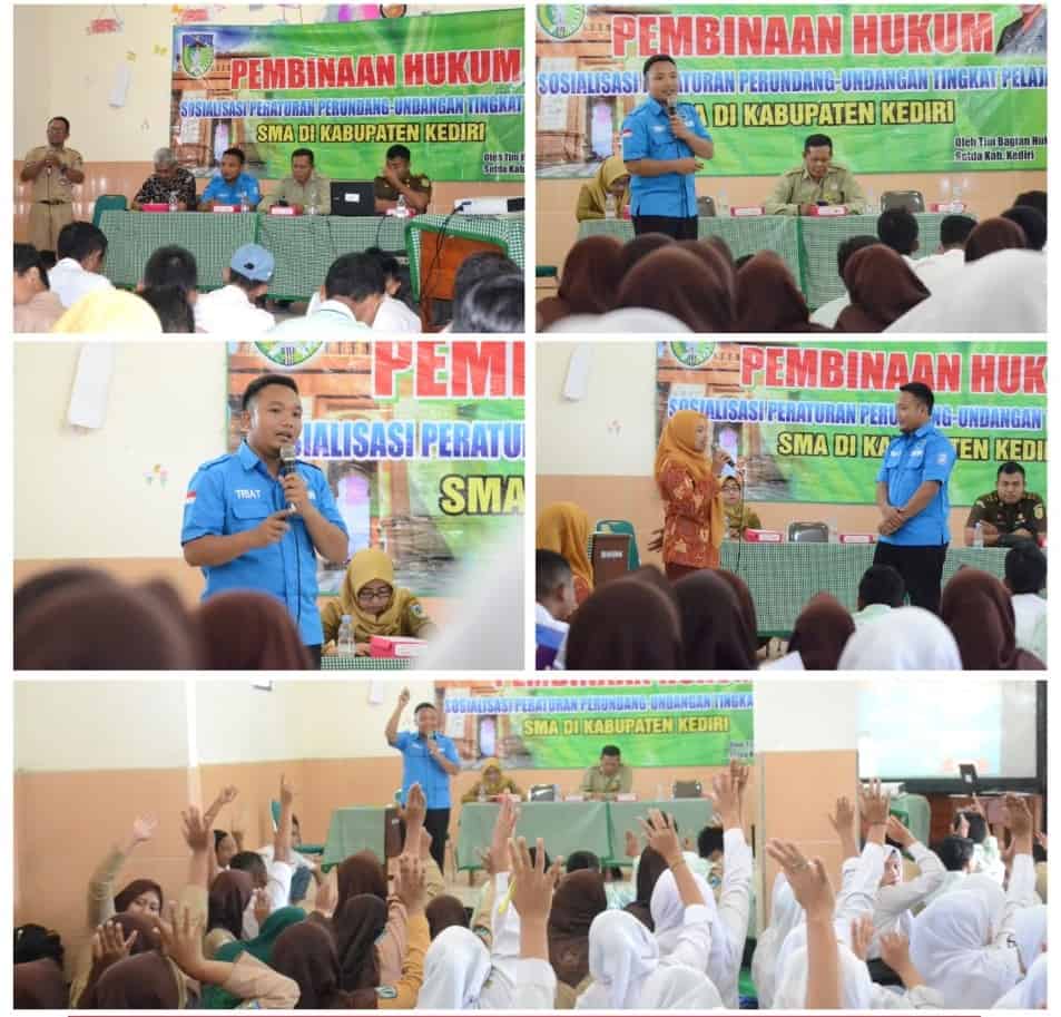 SOSIALISASI P4GN DALAM RANGKA PEMBINAAN HUKUM DI SMA PSM PELEMAHAN