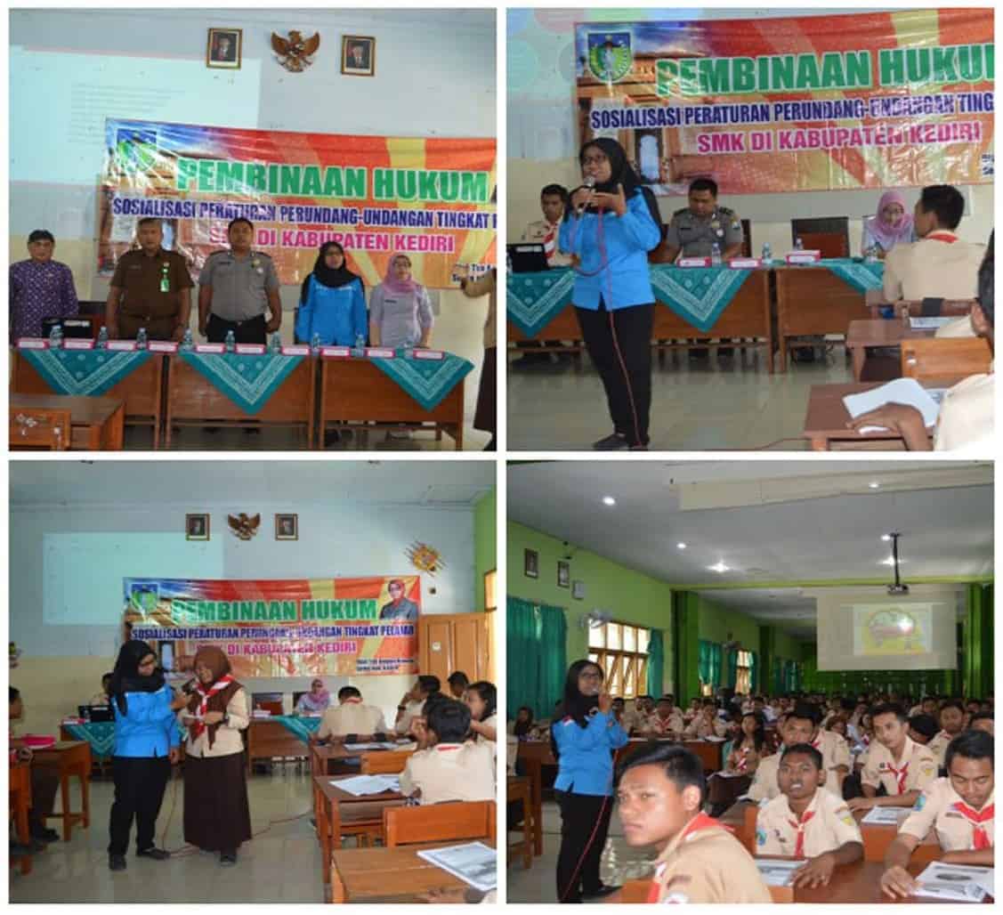 SOSIALISASI P4GN DALAM RANGKA PEMBINAAN HUKUM DI SMK YP 17 PARE SOSIALISASI P4GN DALAM RANGKA PEMBINAAN HUKUM DI SMK YP 17 PARE