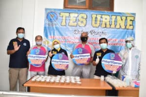 Wujudkan lingkungan kerja Bersih Narkoba, BNN Kabupaten sidak tes urin seluruh pegawai kejaksaan negeri Kabupaten Kediri