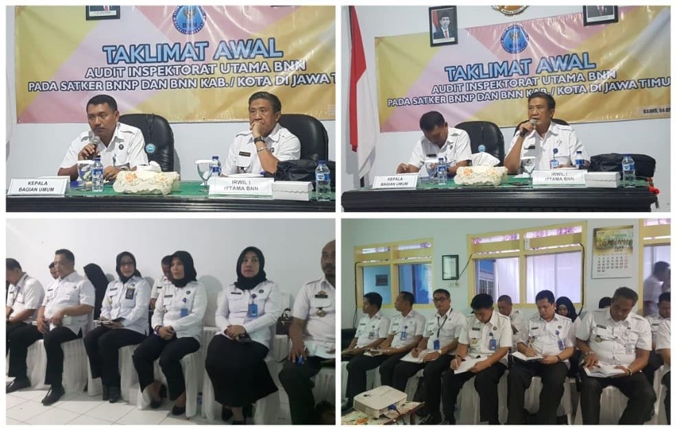 TAKLIMAT AWAL AUDIT INSPEKTORAT UTAMA BNN