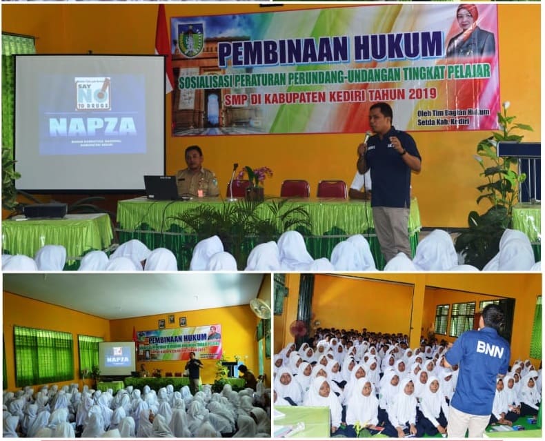 SOSIALISASI P4GN DI SMPN 1 PUNCU KEC. PUNCU
