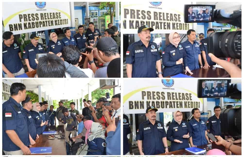 PRESS RELEASE KERJA NYATA PERANG LAWAN NARKOBA TAHUN 2019 PRESS RELEASE KERJA NYATA PERANG LAWAN NARKOBA TAHUN 2019