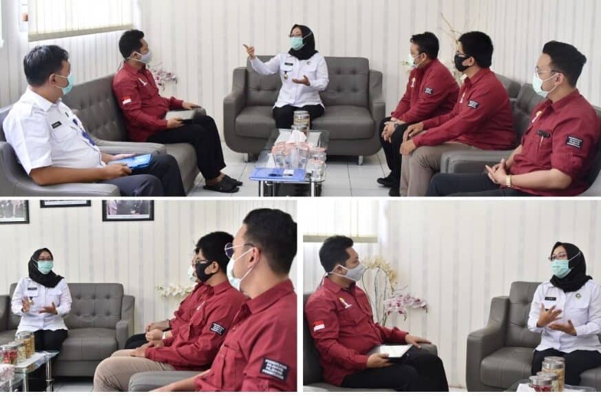 Kunjungan Audiensi Badan Pengurus Cabang Hipmi Kabupaten Kediri KUNJUNGAN AUDIENSI DARI HIPMI KABUPATEN KEDIRI