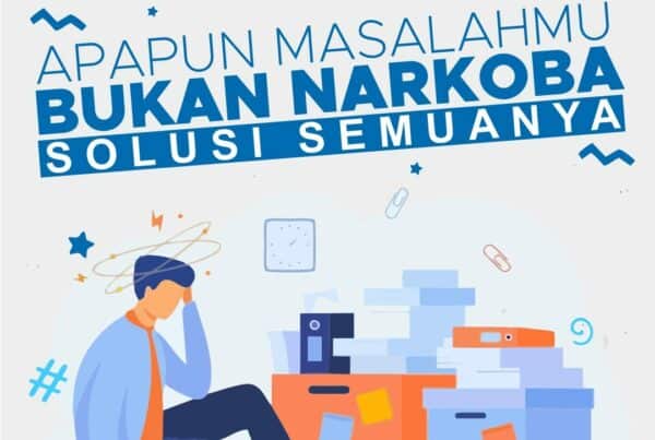 Apapun masalahmu, bukan Narkoba solusi semuanya Konsep Otomatis