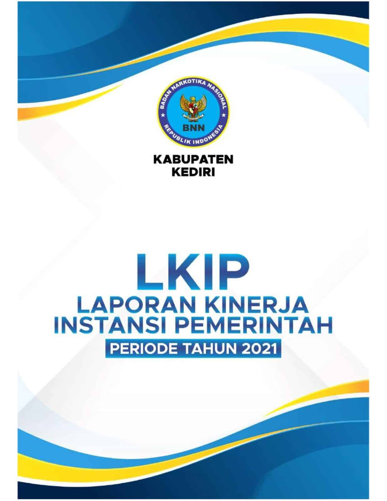 LAKIP TAHUN 2021 BNN KABUPATEN KEDIRI
