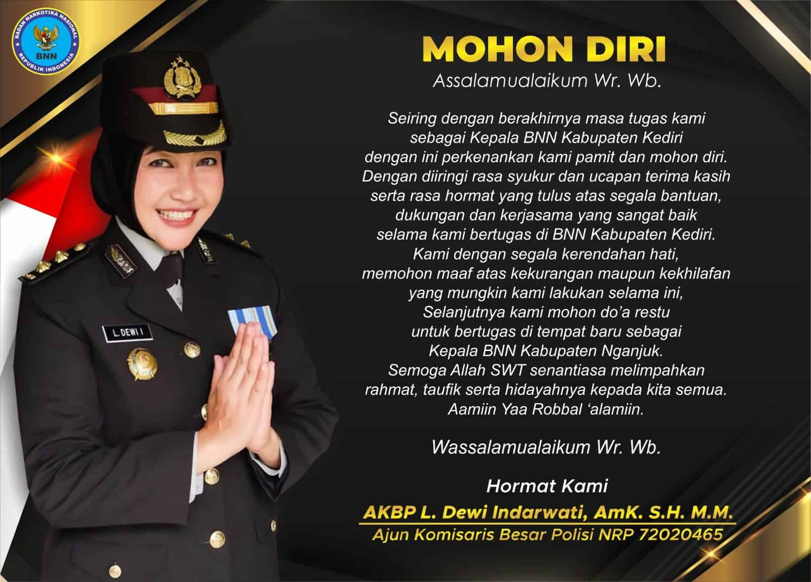 Selamat dan Sukses Di Tempat Baru